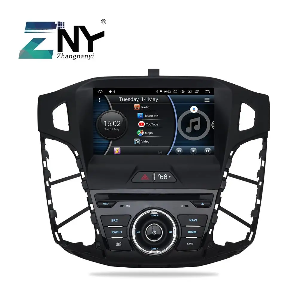 Автомобильный стерео плеер 8 дюймов Android 10 GPS для приборной панели 2011 2012 2013 2014 1 Din