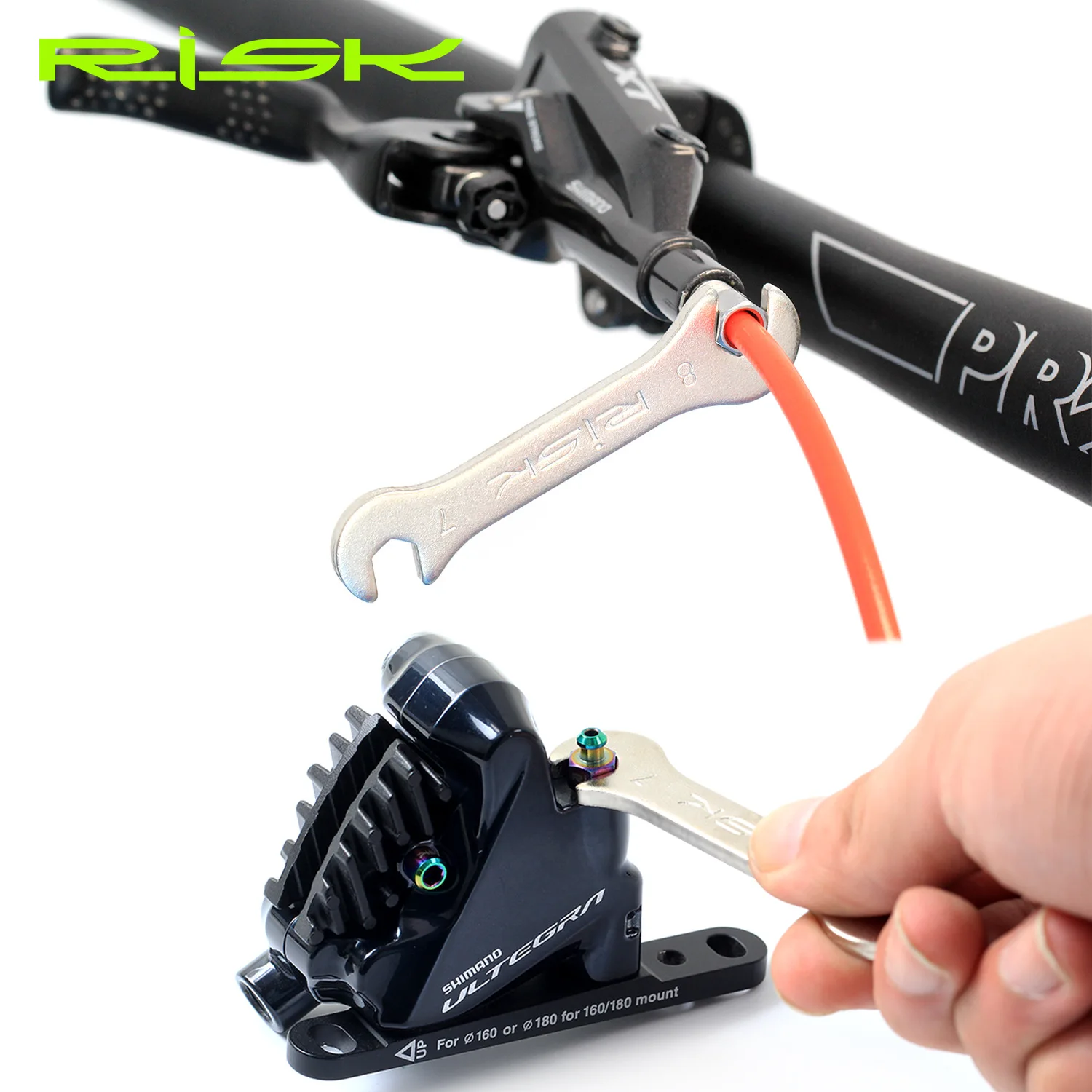 1PC RISK RL227 7-8mm MTB Bicycle Oil Pipe Wrench Hydraulic Disc Oil Tube Spanner Bike Brake Install Lock Screws Repair Tool
1PC RISK RL227 7-8mm MTB Bicycle Oil Pipe Wrench Hydraulic Disc Oil Tube Spanner Bike Brake Install Lock Screws Repair Tool
