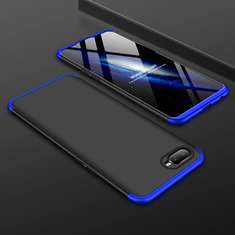 GKK для OPPO RX17 Neo чехол 3 в 1 Защитный матовый Жесткий ПК чехол|Бамперы| |