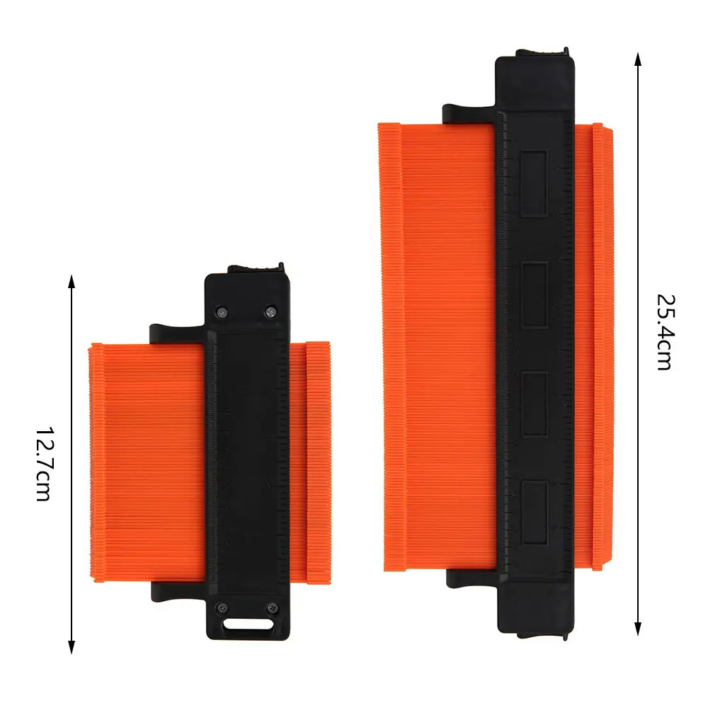 5/10Inch Contour Gauge Plastic Profile Copy Contour Gauges Standard Wood Marking Tool Profile Measuring Tools Tiling Tiles Tools
5/10Inch Contour Gauge Plastic Profile Copy Contour Gauges Standard Wood Marking Tool Profile Measuring Tools Tiling Tiles Tools