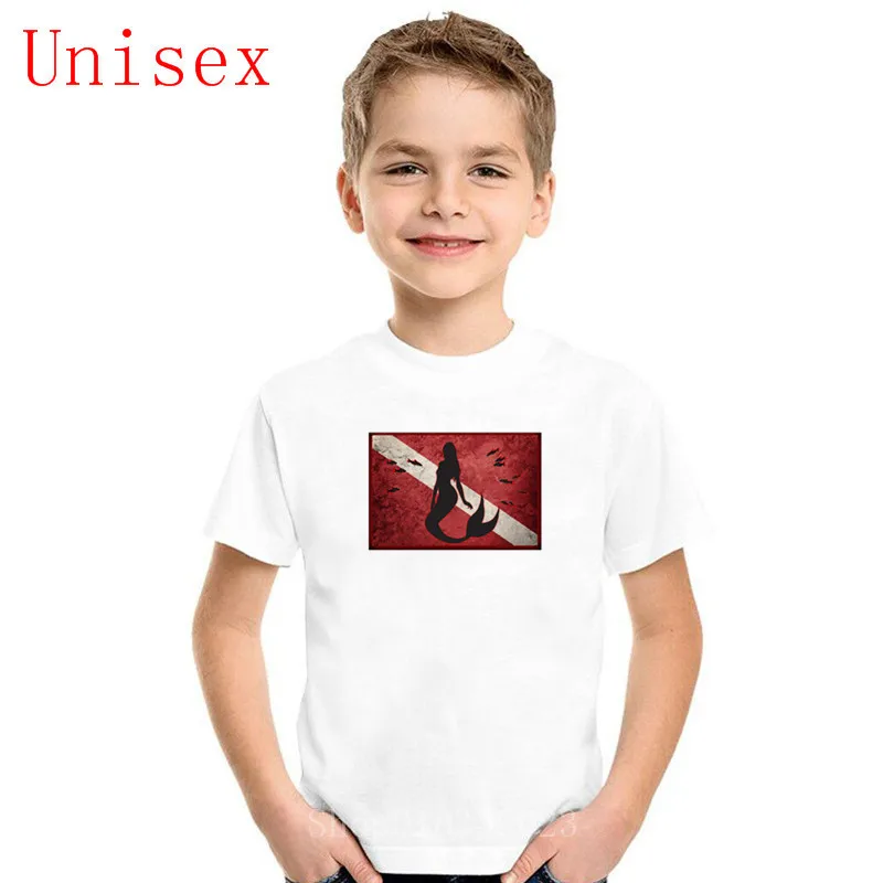 Scu-ba diving design Scu-ba Dive Flag mermaid Creative Design children T-shirt Printing kids T shirt boy clothes girls clothes
Scu-ba diving design Scu-ba Dive Flag mermaid Creative Design children T-shirt Printing kids T shirt boy clothes girls clothes