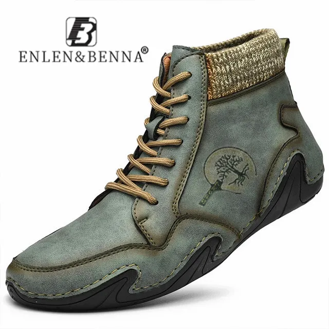 Leather Shoes Men Non Slip Vintage Loafers Warm Winter Men Shoes Lightweight Ankle Snow Boots Casual Mens Motorcycle Big Size 48
Leather Shoes Men Non Slip Vintage Loafers Warm Winter Men Shoes Lightweight Ankle Snow Boots Casual Mens Motorcycle Big Size 48