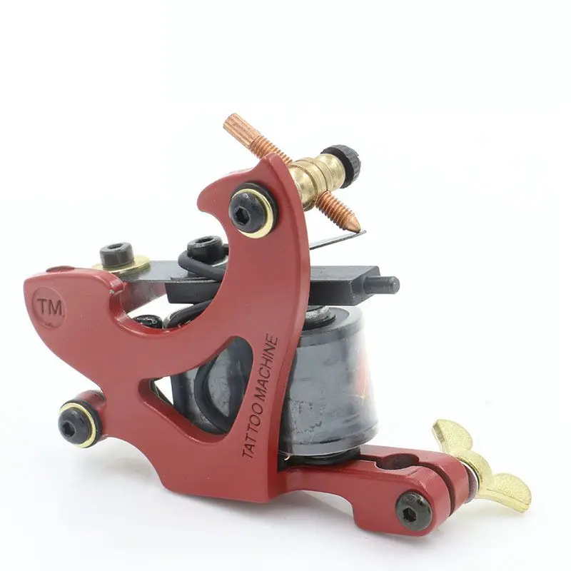 New 10 Wraps Professional Coil Tattoo Machine Steel tattoo gun machine For Tattoo supplies Liner & Shader Free Shipping
New 10 Wraps Professional Coil Tattoo Machine Steel tattoo gun machine For Tattoo supplies Liner & Shader Free Shipping