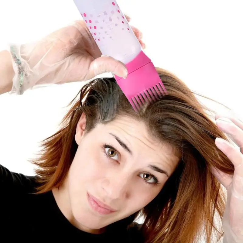 Empty Hair Dyeing Bottle Applicator Comb Excellent Durable Flexible Plastics Hair Colouring Dispensing Brush 50oz
Empty Hair Dyeing Bottle Applicator Comb Excellent Durable Flexible Plastics Hair Colouring Dispensing Brush 50oz