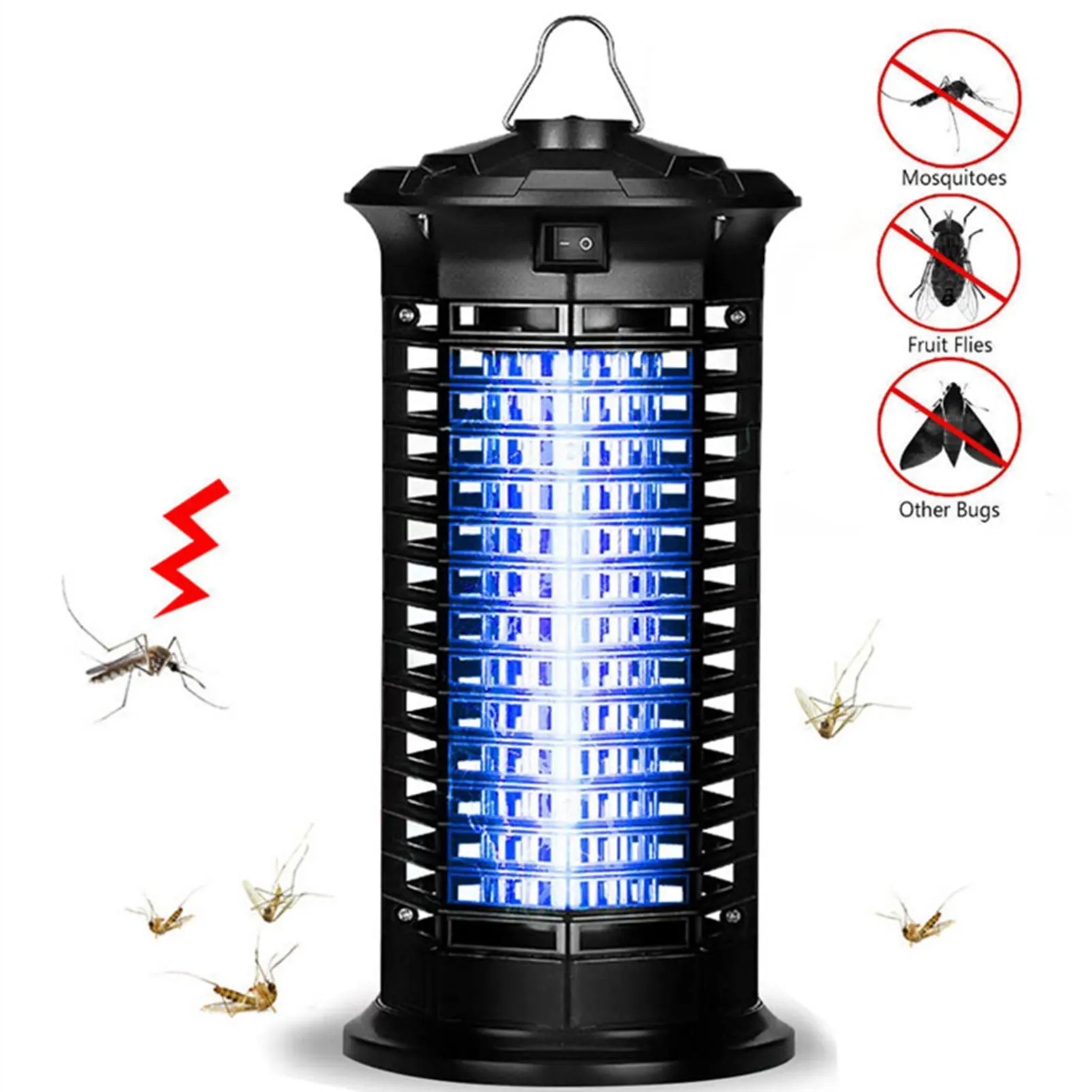New Style Home Usage Electric Shock Insect Wipe Out Lamp Photocatalyst Indoor/Outdoor Insect-Repelling Lamp
New Style Home Usage Electric Shock Insect Wipe Out Lamp Photocatalyst Indoor/Outdoor Insect-Repelling Lamp