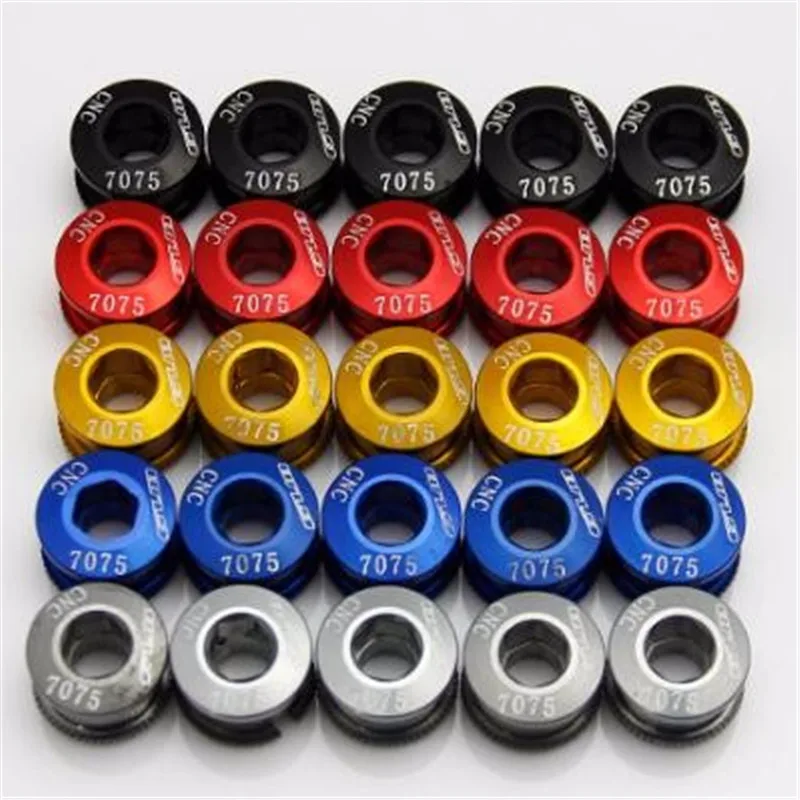 5pcs/Pack Aluminum alloy Bike Tooth Disc Screw GUB Bicycle Crankset Fixing Chainwheel of 10mm Diameter Bolts
5pcs/Pack Aluminum alloy Bike Tooth Disc Screw GUB Bicycle Crankset Fixing Chainwheel of 10mm Diameter Bolts