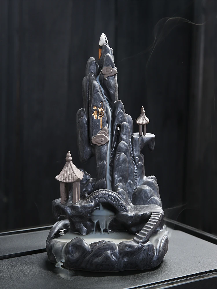 Mountain Mountain Incense Burner Holder Lramadan Decoration Backflow Incense Burner Aromatherapy Decor Incensario Home Decor
Mountain Mountain Incense Burner Holder Lramadan Decoration Backflow Incense Burner Aromatherapy Decor Incensario Home Decor