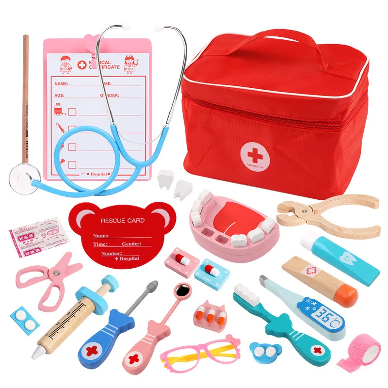 Children's Simulation Cloth Bag Medicine Box Baby Boys and Girls Play House Simulation Doctor Injection Toy Gift
Children's Simulation Cloth Bag Medicine Box Baby Boys and Girls Play House Simulation Doctor Injection Toy Gift