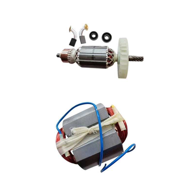 AC220-240V 9-зубчатый приводной вал, циркулярная пила, якорный ротор с стальными арматурами, детали электроинструмента
AC220-240V 9-зубчатый приводной вал, циркулярная пила, якорный ротор с стальными арматурами, детали электроинструмента