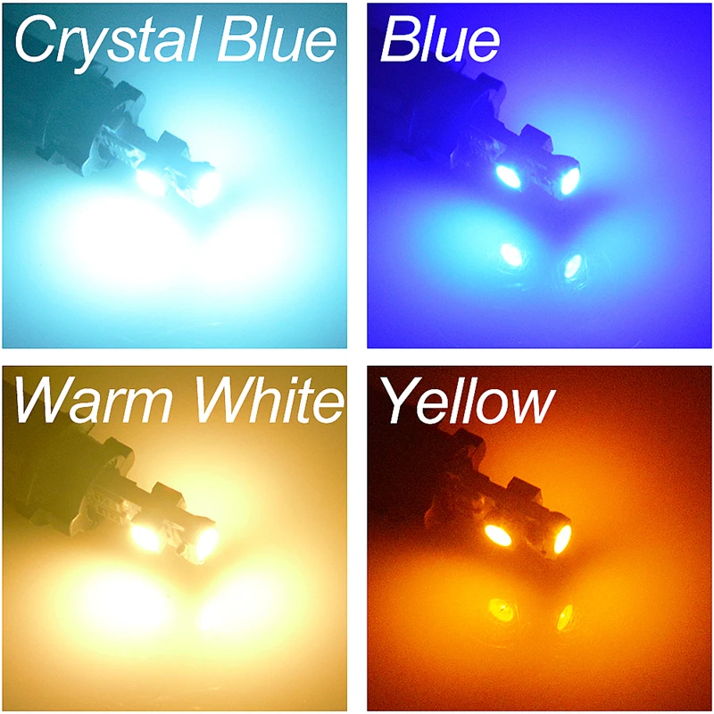 500pcs T5 LED Car LED Lights 12516 W1.2W Auto Interior Lamp 3 1210 SMD Gauge Instrument light DC 12V 
500pcs T5 LED Car LED Lights 12516 W1.2W Auto Interior Lamp 3 1210 SMD Gauge Instrument light DC 12V