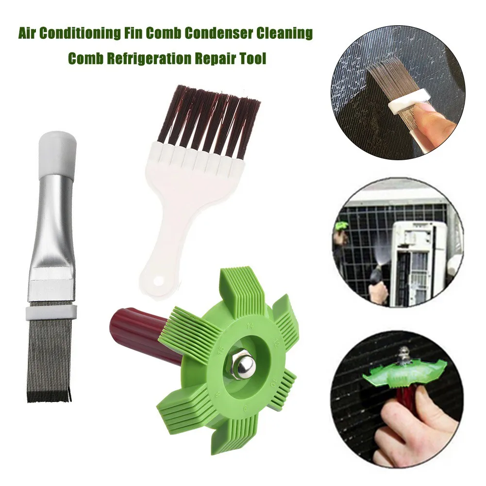 3pcs Air Conditioner Fin Straightener Comb Cleaning Brush Radiator Repair Tool Fin Comb Kit Hand Tools Workshop Equipment
3pcs Air Conditioner Fin Straightener Comb Cleaning Brush Radiator Repair Tool Fin Comb Kit Hand Tools Workshop Equipment