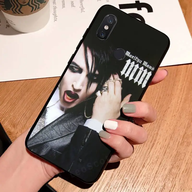 Marilyn Manson Phone Case For Xiaomi Redmi 7 8 9t a3 9se k20 mi8 max3 lite 9 note 9s 10 pro
Marilyn Manson Phone Case For Xiaomi Redmi 7 8 9t a3 9se k20 mi8 max3 lite 9 note 9s 10 pro