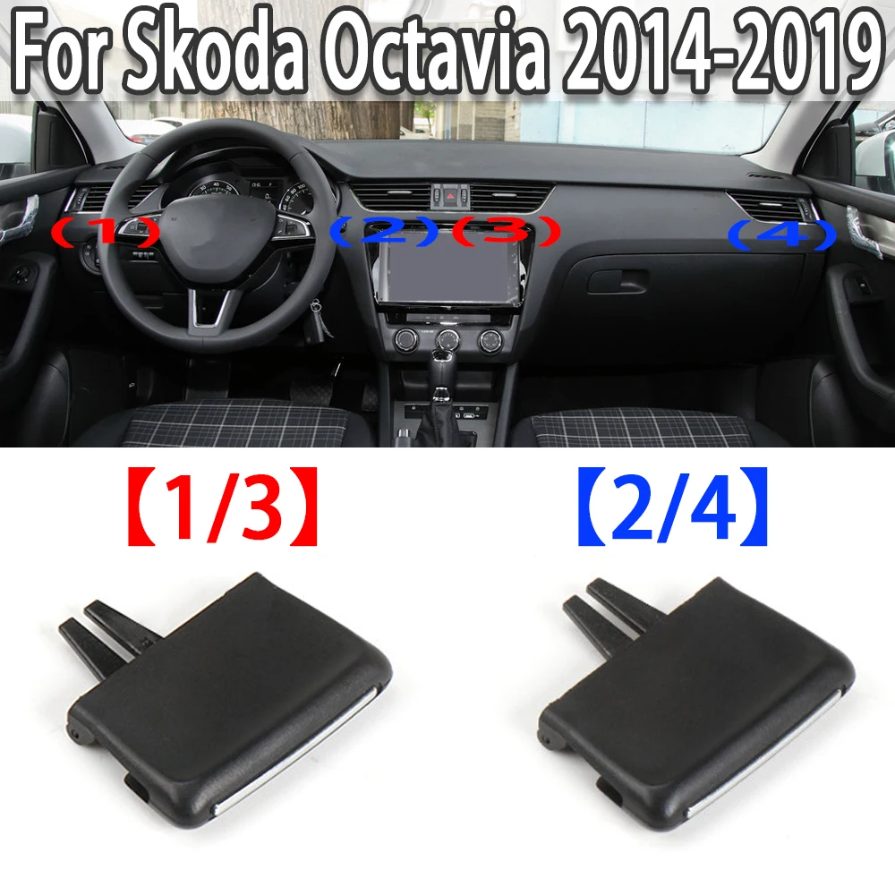 K-Car 4pcs Air Conditioning Vent Toggle Outlet Card Clip Wind Direction Plectrum Knob For Skoda Octavia 2014-2019
K-Car 4pcs Air Conditioning Vent Toggle Outlet Card Clip Wind Direction Plectrum Knob For Skoda Octavia 2014-2019