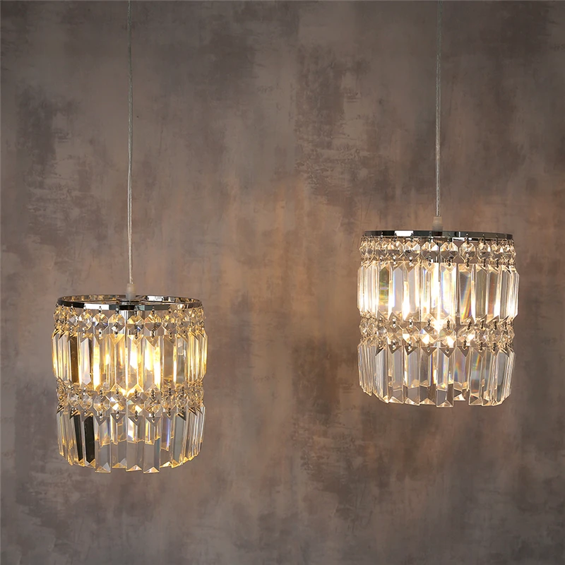 American-Style Luxury Crystal Restaurant Pendant Lights Modern Minimalist Creative Dining Room Kitchen Hanging Lights Fixtures
American-Style Luxury Crystal Restaurant Pendant Lights Modern Minimalist Creative Dining Room Kitchen Hanging Lights Fixtures