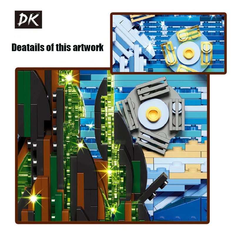 1830 MOC Pixel Art Mosaic Painting Set DIY Ideas
1830 MOC Pixel Art Mosaic Painting Set DIY Ideas