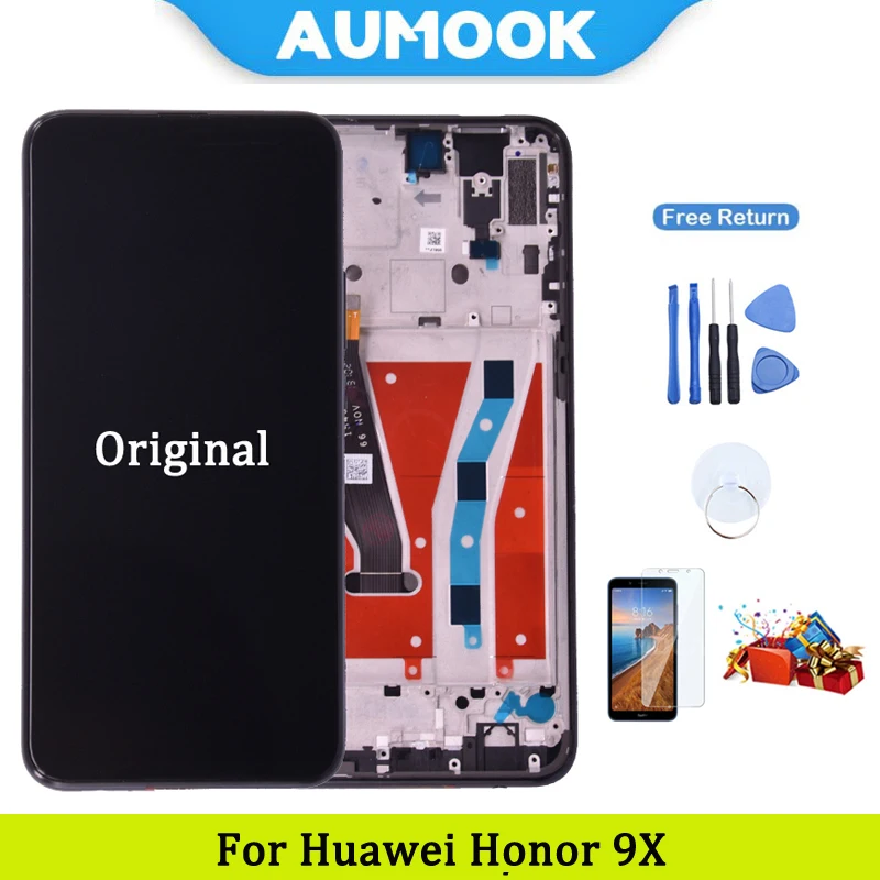 AUMOOK 6.59 Inch for Huawei Honor 9X Global Premium LCD Display Touch Screen Assembly Frame for Pantalla Y9 Touch Digitizer
AUMOOK 6.59 Inch for Huawei Honor 9X Global Premium LCD Display Touch Screen Assembly Frame for Pantalla Y9 Touch Digitizer