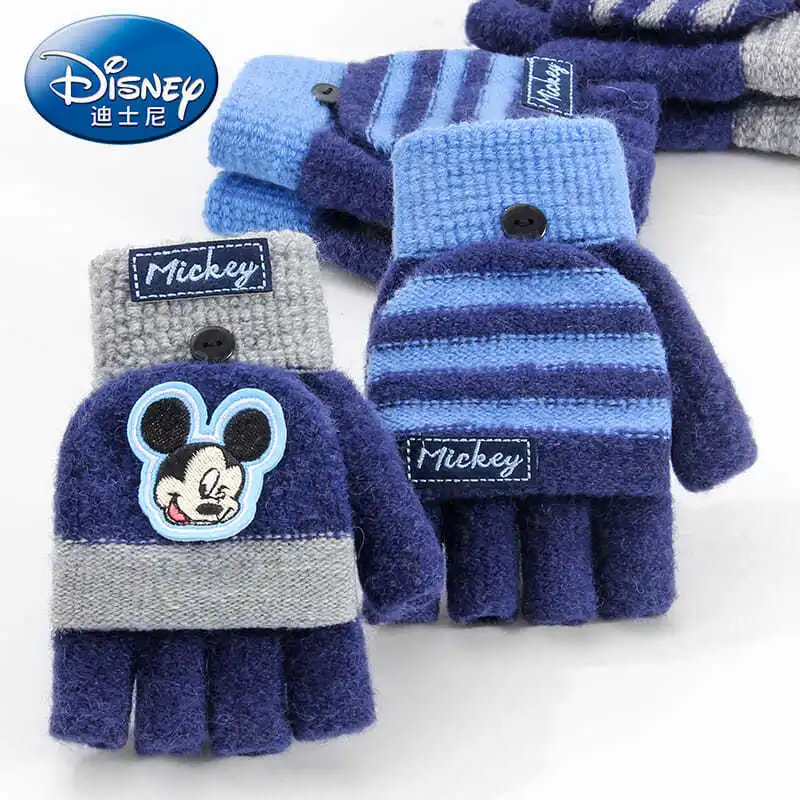 Disney cartoon Mickey children gloves winter warm boy cute half-finger flip fingerless middle-aged child winter gloves Christmas
Disney cartoon Mickey children gloves winter warm boy cute half-finger flip fingerless middle-aged child winter gloves Christmas