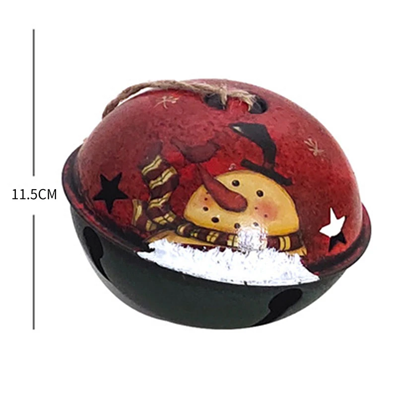 Santa Bells Pendant DIY Crafts Accessories Painted Children's Gifts Holiday Party Ornaments Wrought Iron Christmas Decorations
Santa Bells Pendant DIY Crafts Accessories Painted Children's Gifts Holiday Party Ornaments Wrought Iron Christmas Decorations