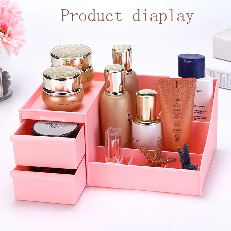 Makeup Organizer Jewelry And Cosmetic Storage Desktop Storage Box Living Room Stationery Cosmetic Storage Box
Makeup Organizer Jewelry And Cosmetic Storage Desktop Storage Box Living Room Stationery Cosmetic Storage Box