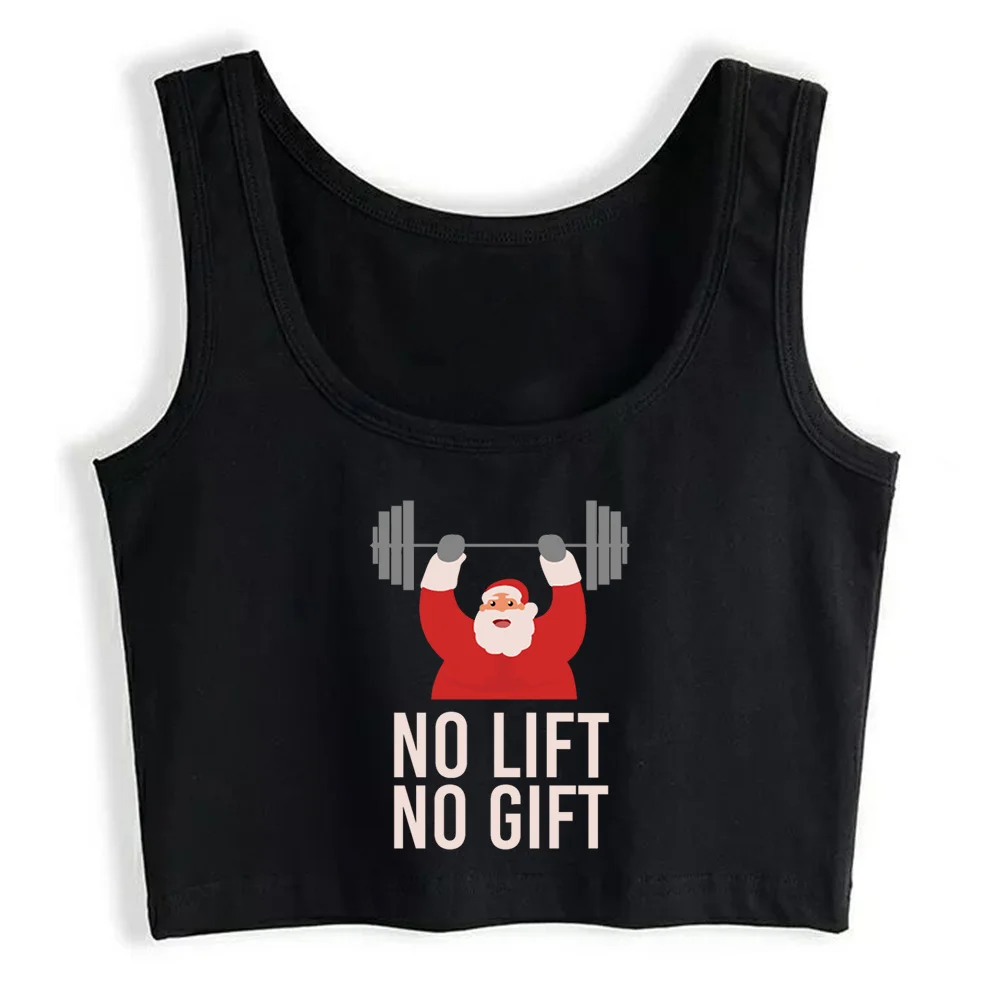 Crop Top Women Funny Gym No Lift No Santa Christmas Harajuku Emo Aesthetic Grunge Tank Top Female Clothes
Crop Top Women Funny Gym No Lift No Santa Christmas Harajuku Emo Aesthetic Grunge Tank Top Female Clothes