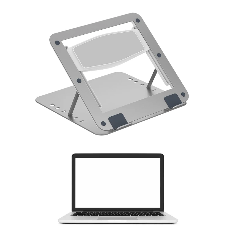 Foldable Laptop Stand Adjustable Aluminum Alloy Notebook Bracket Portable Semiconductor PC Cooling Holder Rack
Foldable Laptop Stand Adjustable Aluminum Alloy Notebook Bracket Portable Semiconductor PC Cooling Holder Rack