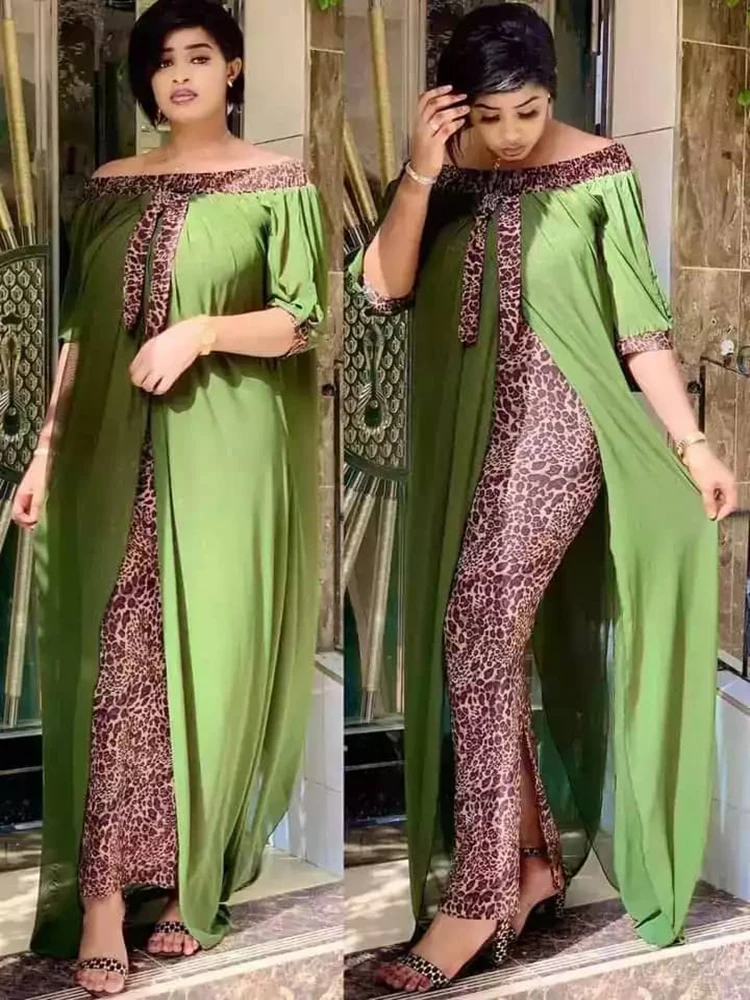 African Dresses for Women Party Half Sleeve Slash Neck Femme Robe Plus Size Clothing Sexy Leopard Printed Dashiki
African Dresses for Women Party Half Sleeve Slash Neck Femme Robe Plus Size Clothing Sexy Leopard Printed Dashiki