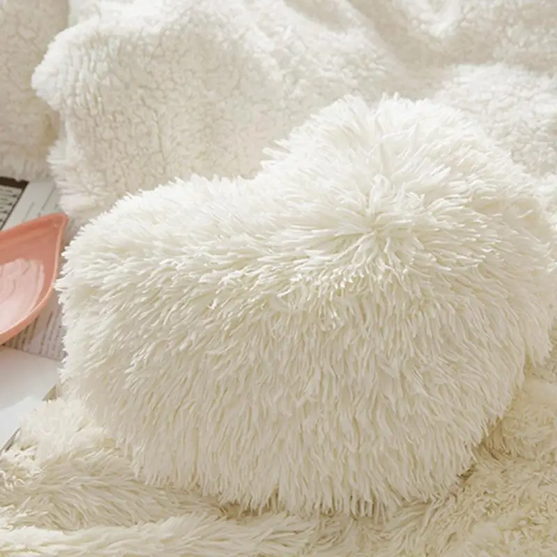 1Piece White Blue Pink Purple Gray Warm Soft Mink Velvet+Berber Fleece Duvet Cover Girls Bedding Set40
1Piece White Blue Pink Purple Gray Warm Soft Mink Velvet+Berber Fleece Duvet Cover Girls Bedding Set40