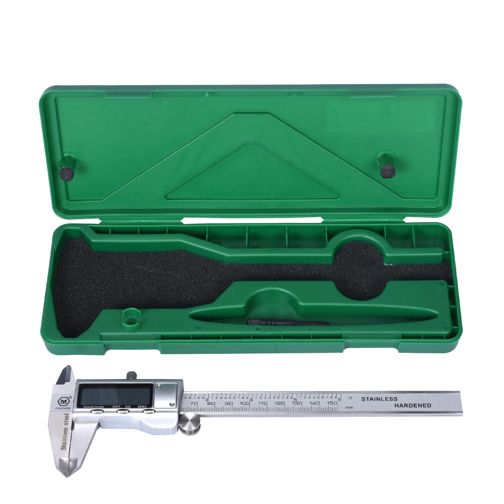 3D Printer Parts Digital Caliper 6150MM Measuring Tool Stainless Steel Vernier Caliper Messschieber Paquimetro Instrument
3D Printer Parts Digital Caliper 6150MM Measuring Tool Stainless Steel Vernier Caliper Messschieber Paquimetro Instrument