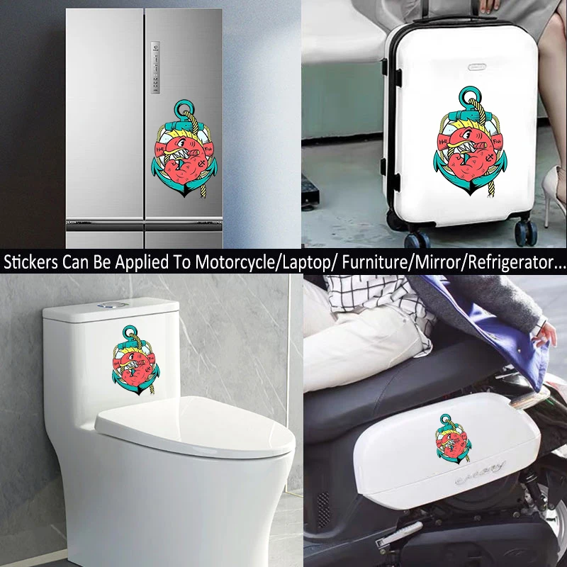 B0222# Various Sizes Self-adhesive Decal Hell Fish Car Sticker Waterproof Auto Decors on Bumper Rear Window 
B0222# Various Sizes Self-adhesive Decal Hell Fish Car Sticker Waterproof Auto Decors on Bumper Rear Window