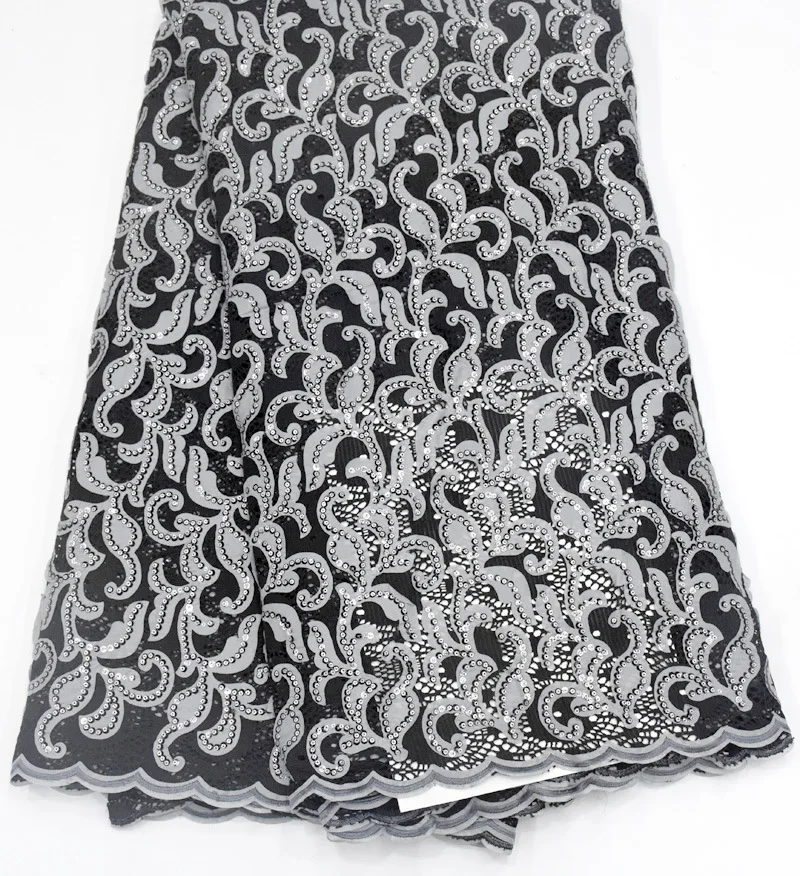 Nigerian Fabric Lace 2019 African French Lace Fabric High Quality Embroidered Laser Cut Sequin Lace Fabric for Wedding Dress
Nigerian Fabric Lace 2019 African French Lace Fabric High Quality Embroidered Laser Cut Sequin Lace Fabric for Wedding Dress
