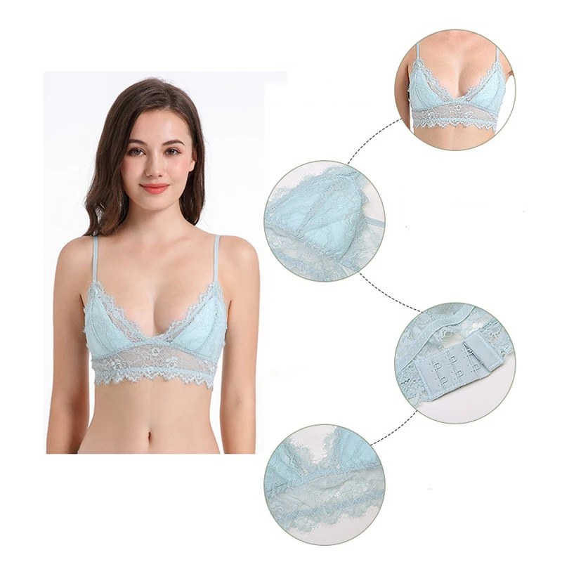 Women U Shape Bra Beauty Back Seamless Non-Slip Bralette Sexy Hollow Lace Underwear Wireless Push Up Lingerie
Women U Shape Bra Beauty Back Seamless Non-Slip Bralette Sexy Hollow Lace Underwear Wireless Push Up Lingerie