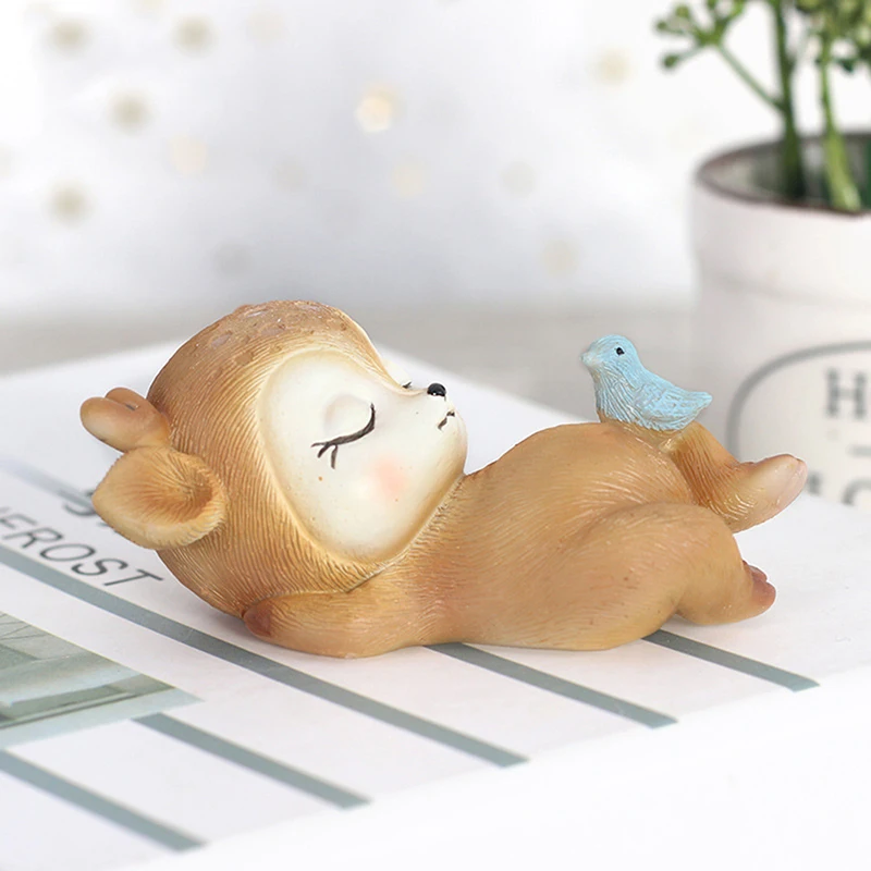 Super Cute Baby Sleeping Deer Desktop Decoration Sweet Dreams Embrace Saucy Cozy Lovely Baby Deer Pressure Realese Home Figurine 
Super Cute Baby Sleeping Deer Desktop Decoration Sweet Dreams Embrace Saucy Cozy Lovely Baby Deer Pressure Realese Home Figurine
