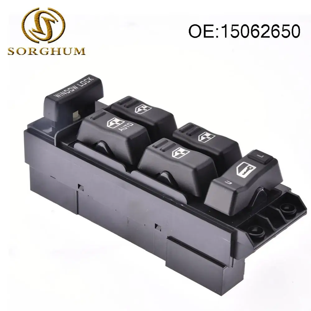 15062650 New Electric Power Window Master Switch For Chevrolet Tahoe Yukon Suburban 2000-2002
15062650 New Electric Power Window Master Switch For Chevrolet Tahoe Yukon Suburban 2000-2002