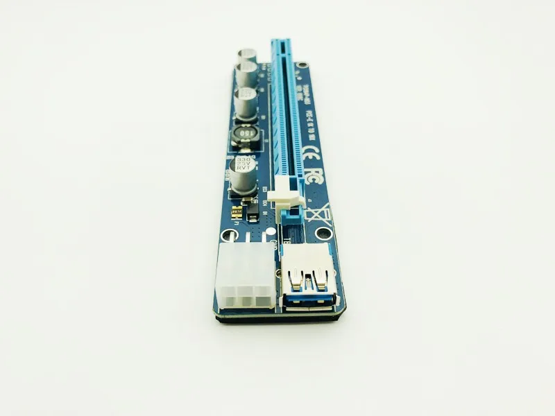 100 шт. Райзер-карта VER 008C PCI-E 1x до 16x | Компьютеры и офис