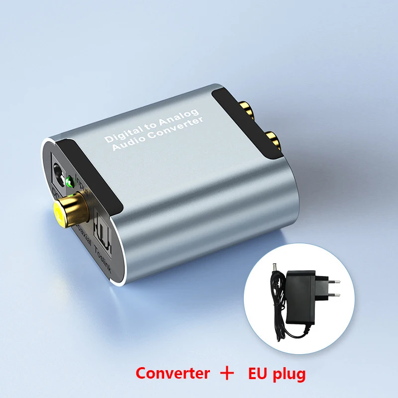 Optical Coax Toslink Digital To Analog Converter RCA L/R Stereo Audio Adapter dac digital audio to rca
Optical Coax Toslink Digital To Analog Converter RCA L/R Stereo Audio Adapter dac digital audio to rca