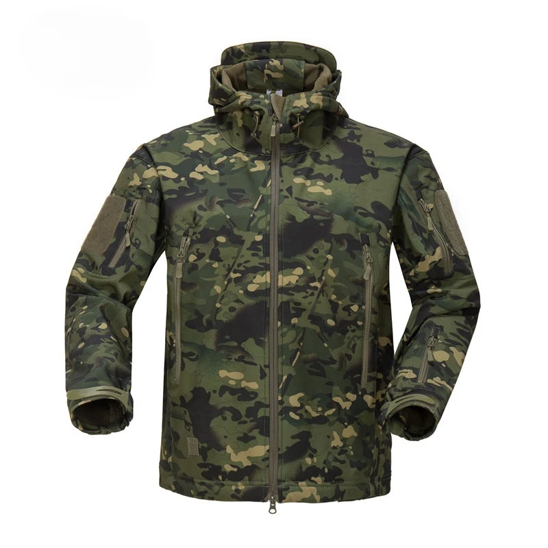 Outoodr Men Tactical Jacket Military Hooded Coat Soft Shell Jacket for Man Camo Colors Waterproof Windproof Army Fleece Clothing
Outoodr Men Tactical Jacket Military Hooded Coat Soft Shell Jacket for Man Camo Colors Waterproof Windproof Army Fleece Clothing