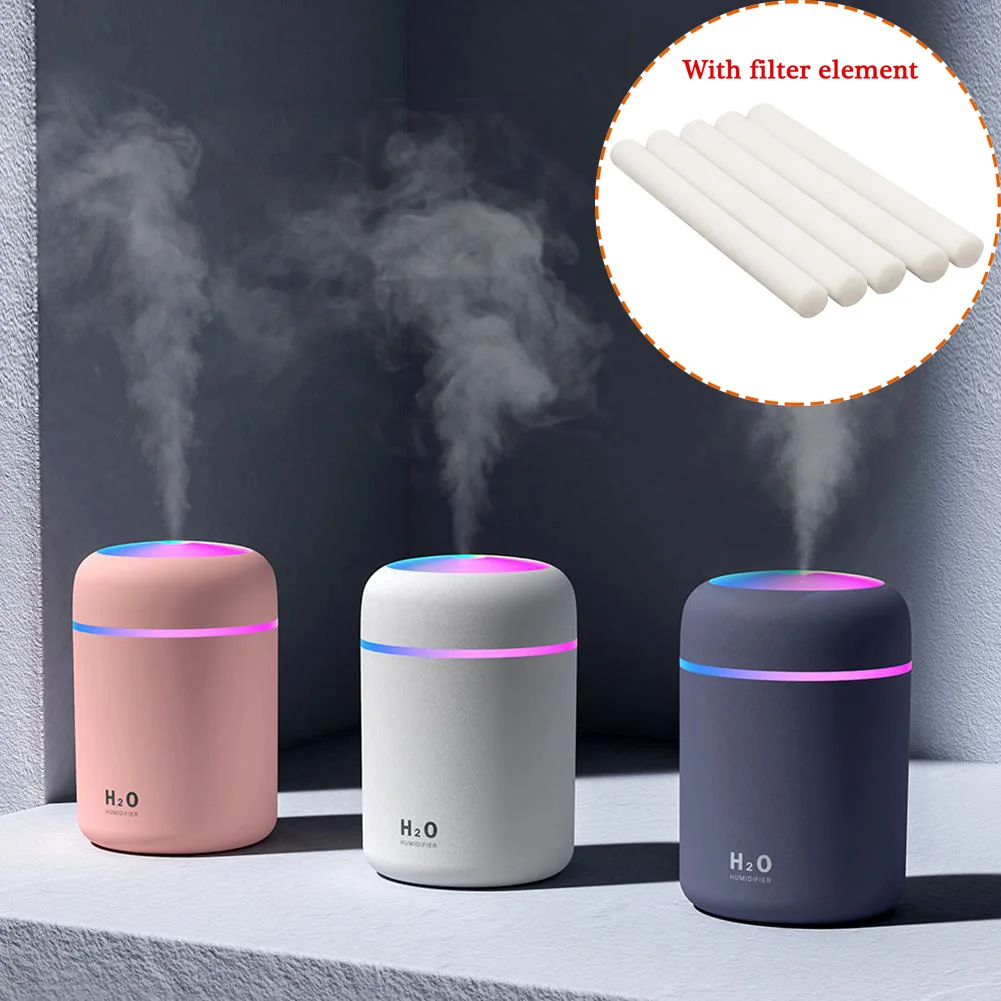Portable 300ml Electric Air Humidifier Aroma Oil Diffuser USB Cool Mist Sprayer with Colorful Night Light for Home Car 
Portable 300ml Electric Air Humidifier Aroma Oil Diffuser USB Cool Mist Sprayer with Colorful Night Light for Home Car