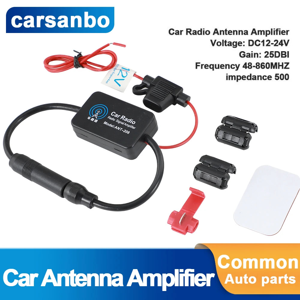 Carsanbo 12V Radio Signal Amplifier Universal FM AM Car Antenna Radio 330mm For Marine Car Vehicle Amplifier Automobile Parts
Carsanbo 12V Radio Signal Amplifier Universal FM AM Car Antenna Radio 330mm For Marine Car Vehicle Amplifier Automobile Parts