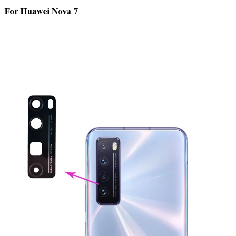 High quality For Huawei Nova 7 5G Back Rear Camera Glass Lens test good For Huawei Nova 7 Replacement Parts
High quality For Huawei Nova 7 5G Back Rear Camera Glass Lens test good For Huawei Nova 7 Replacement Parts