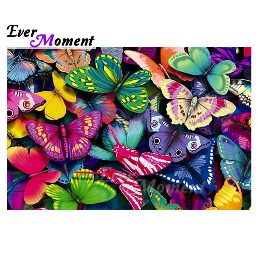 Ever Moment Diamond Painting Full Square Cross Stitch Colorful Butterflies Picture Of Rhinestone Diamond Embroidery 3F2022
Ever Moment Diamond Painting Full Square Cross Stitch Colorful Butterflies Picture Of Rhinestone Diamond Embroidery 3F2022