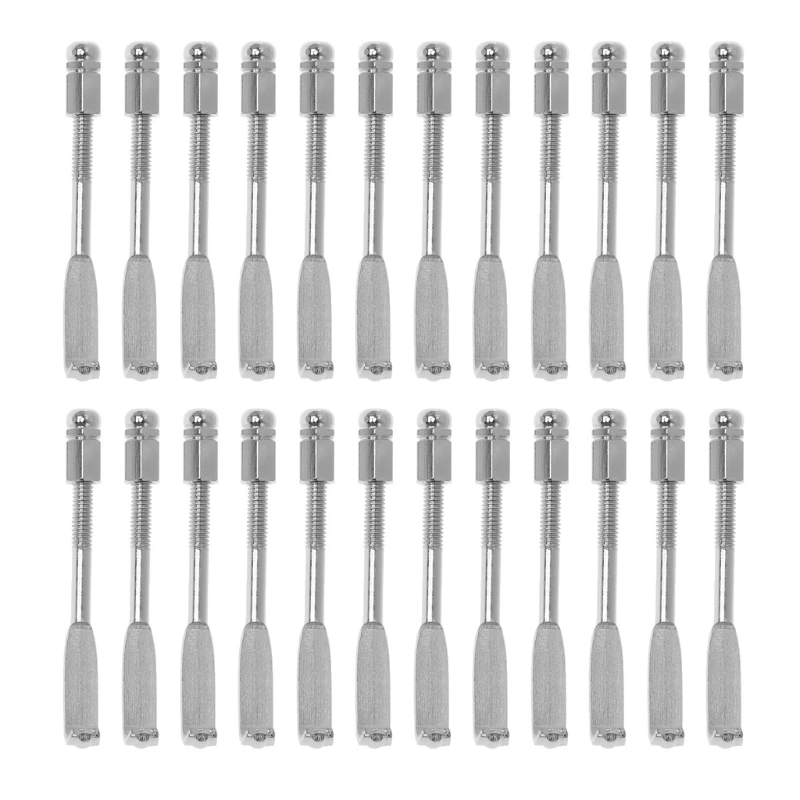 1Set of 24pcs Standard Part Chrome Hooks for Banjo Traditional Thread New
1Set of 24pcs Standard Part Chrome Hooks for Banjo Traditional Thread New