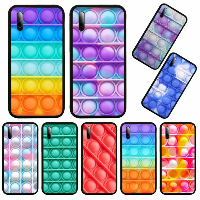 Bubble Fidget Reliver Stress Antistress pattern Phone Case For Huawei Honor View V 5 7 8 9 10 20 30 X S Play Lite Pro Cover
Bubble Fidget Reliver Stress Antistress pattern Phone Case For Huawei Honor View V 5 7 8 9 10 20 30 X S Play Lite Pro Cover