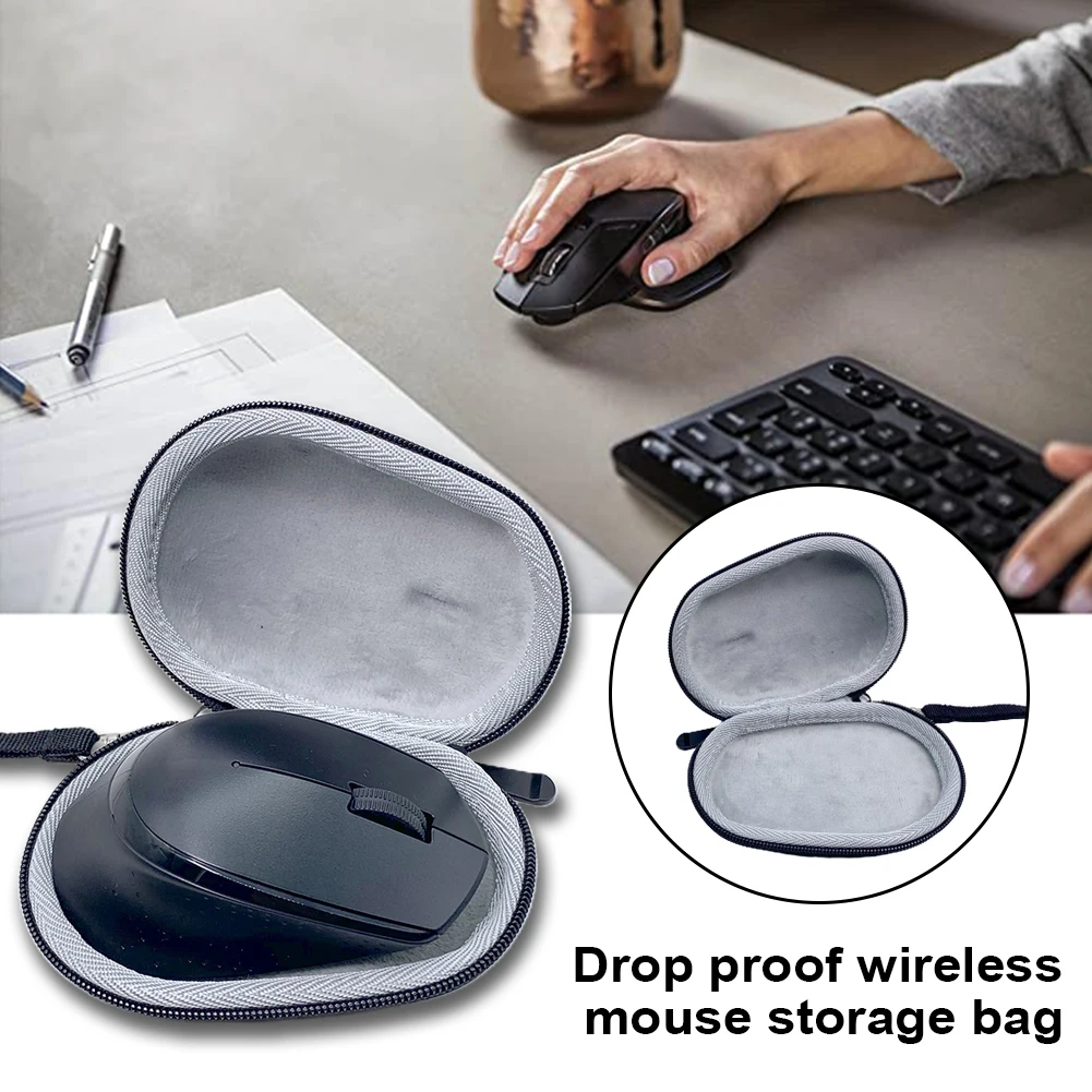 Mouse Case Shockproof Fitted Dustproof Waterproof Hard EVA Travel Zipper Closure Wireless Trackball Home For Logitech M275 M330
Mouse Case Shockproof Fitted Dustproof Waterproof Hard EVA Travel Zipper Closure Wireless Trackball Home For Logitech M275 M330