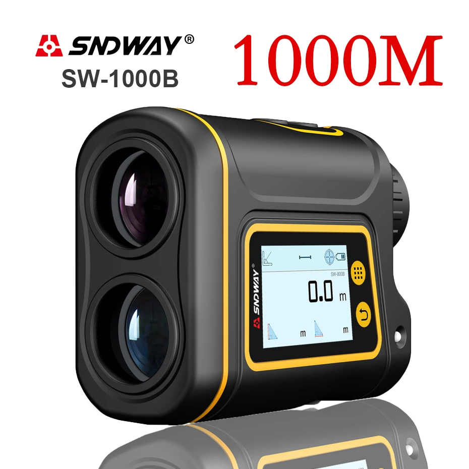 SNDWAY Telescope Laser Range Finder 600M Yd Golf Laser Rangefinder Laser Distance Meter for Golf Sport , Hunting, Survey
SNDWAY Telescope Laser Range Finder 600M Yd Golf Laser Rangefinder Laser Distance Meter for Golf Sport , Hunting, Survey