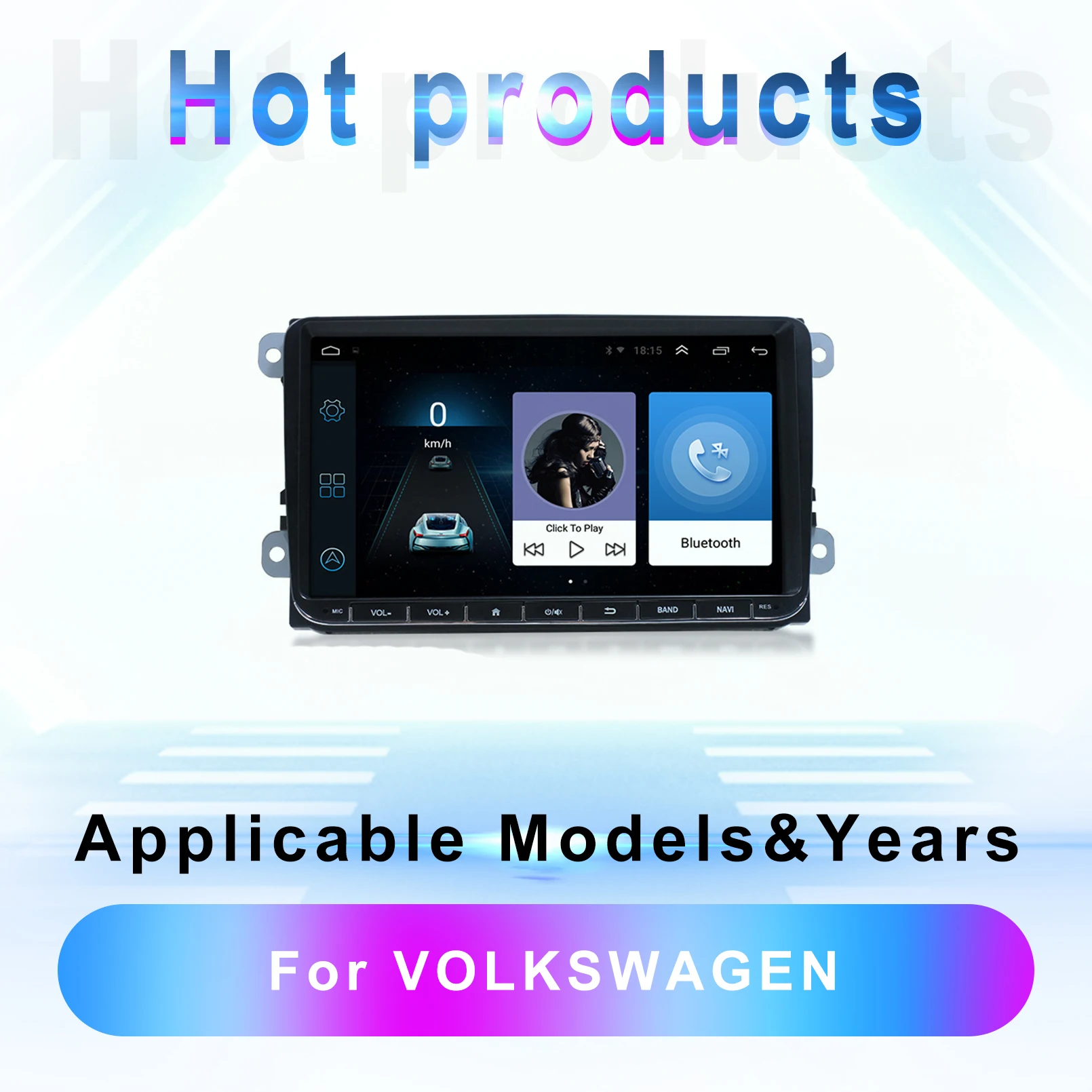 TQLC Car Radio Android Stereo Multimedia Player For Volkswagen 9‘’ Car Radio With Bluetooth And Navigation Backup Camera
TQLC Car Radio Android Stereo Multimedia Player For Volkswagen 9‘’ Car Radio With Bluetooth And Navigation Backup Camera