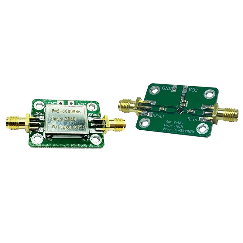 RF Power Amplifier And Shielding Shell 5M-6Ghz Broadband Signal Amplifier 20DB With RF Wideband Low Noise Amplifier LNA
RF Power Amplifier And Shielding Shell 5M-6Ghz Broadband Signal Amplifier 20DB With RF Wideband Low Noise Amplifier LNA