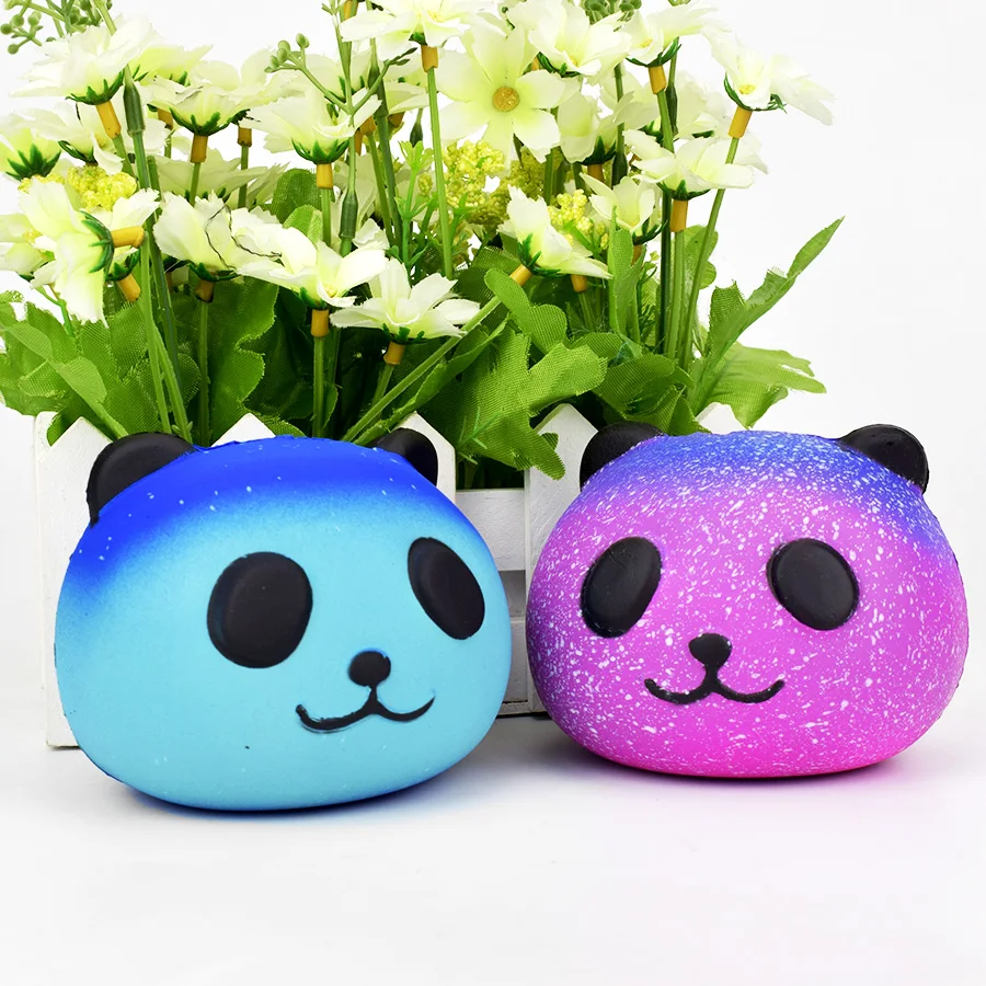 Мягкие игрушки Galaxy Panda медленно восстанавливающие форму антистрессовые милые