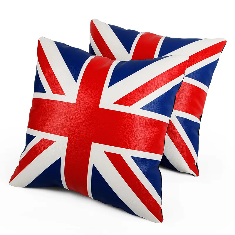 UK Flag British Printed Car Seat Support Pillow PU Leather Auto Seats Decorative Pillows for Car Interior Accessories Black Red
UK Flag British Printed Car Seat Support Pillow PU Leather Auto Seats Decorative Pillows for Car Interior Accessories Black Red