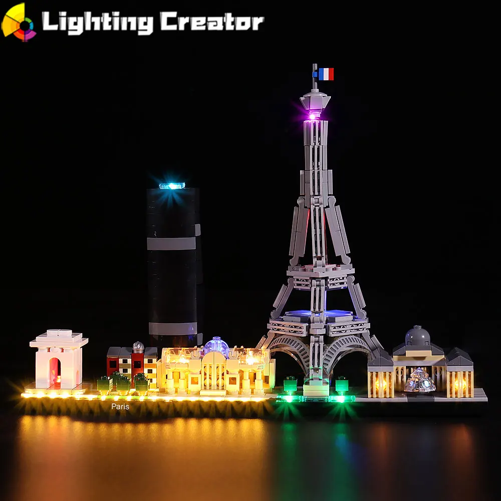 

LED Light Set For 21044 Architecture Paris Skyline Building Blocks Bricks Toys Gift Only Lighting Kit NOT Include Model