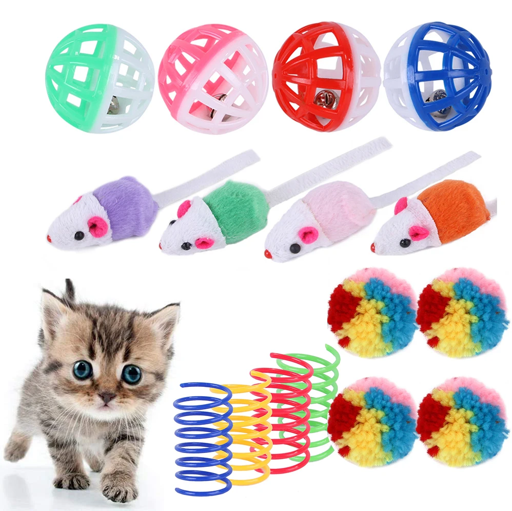 Interactive Toy And Small Bell Mouse Cage Toy Plastic Pet Toy Combo Set Toy Artificial Colorful Teasing Toy Pet Supplies
Interactive Toy And Small Bell Mouse Cage Toy Plastic Pet Toy Combo Set Toy Artificial Colorful Teasing Toy Pet Supplies